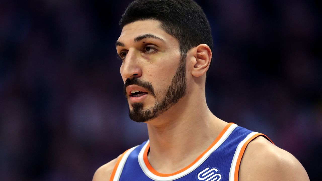 Enes Kanter will miss the Knicks' match in London this month.