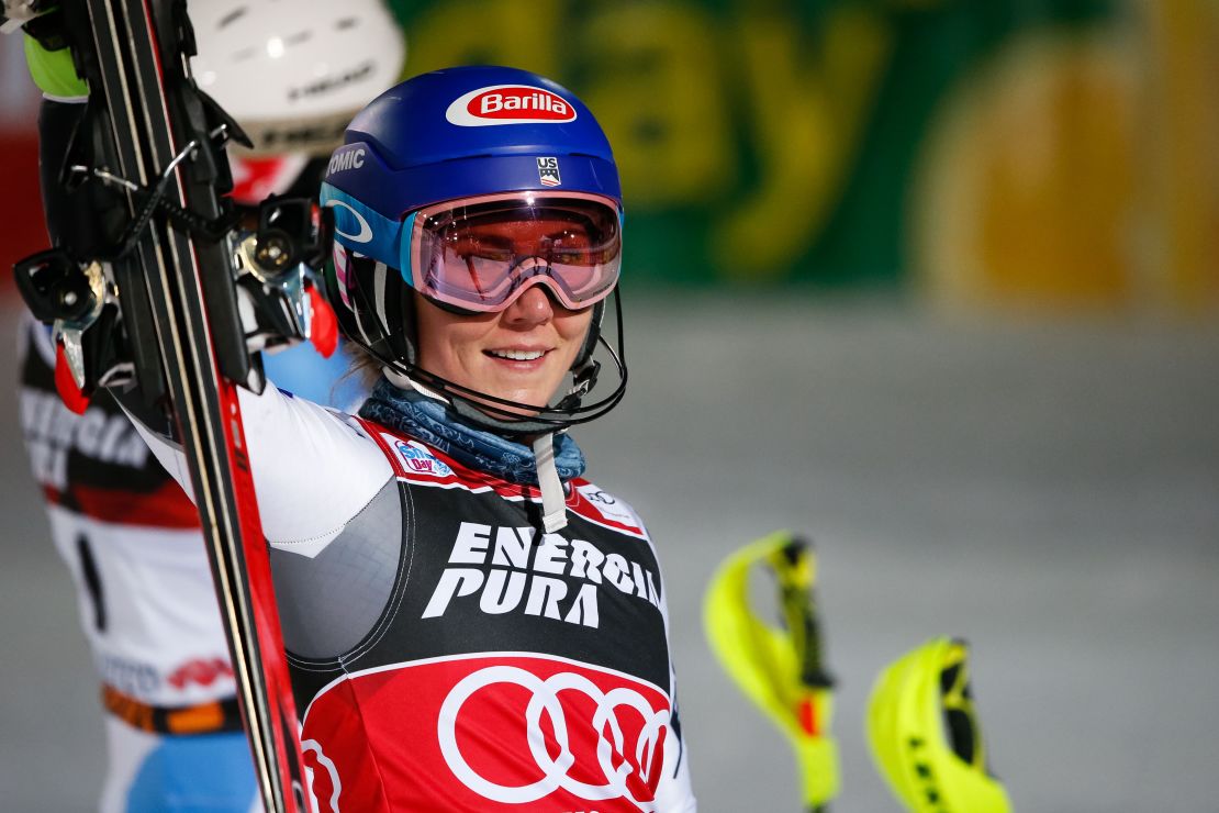 Mikaela Shiffrin won her seventh race in nine starts in Zagreb.