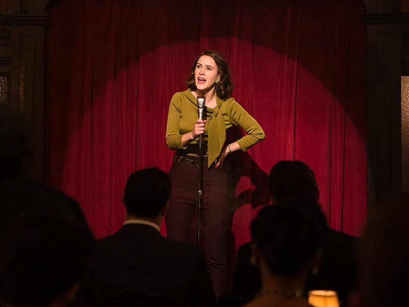 <strong>Outstanding performance by a female actor in a comedy series:</strong> Rachel Brosnahan, "The Marvelous Mrs. Maisel"