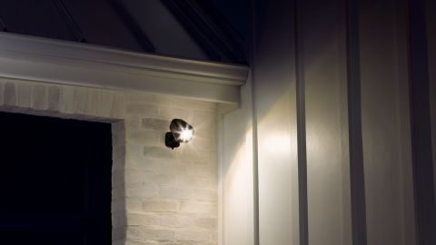 The Ring Spotlight camera can attach almost anywhere.