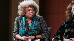 NEW YORK, NY - APRIL 06:  Angela Davis attends the Groundswell at 20, with Angela Davis at CUNY Graduate Center on April 6, 2017 in New York City.  (Photo by Gonzalo Marroquin/Patrick McMullan via Getty Images)