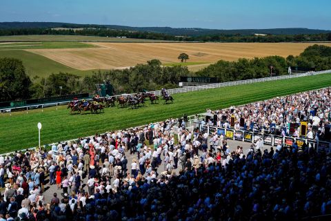 The rolling Sussex countryside unfolds in front of one of the most iconic venues in flat racing. Goodwood has hosted racing since 1802 and offers the perfect setting for the famous Glorious Goodwood meeting. 