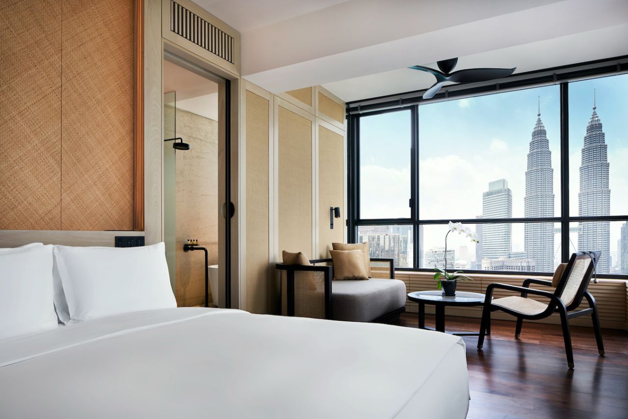<strong>The RuMa Hotel and Residences, Kuala Lumpur: </strong>This KL property is adjacent to the city's most famous landmark, the Petronas Twin Towers, and offers 253 rooms and suites that feature locally handcrafted furniture.