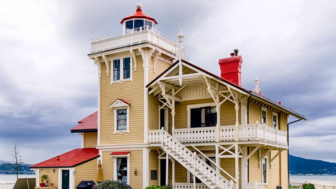 East Brother Island Lighthouse is a bed and breakfast located on East Brother Island in the San Pablo Bay.