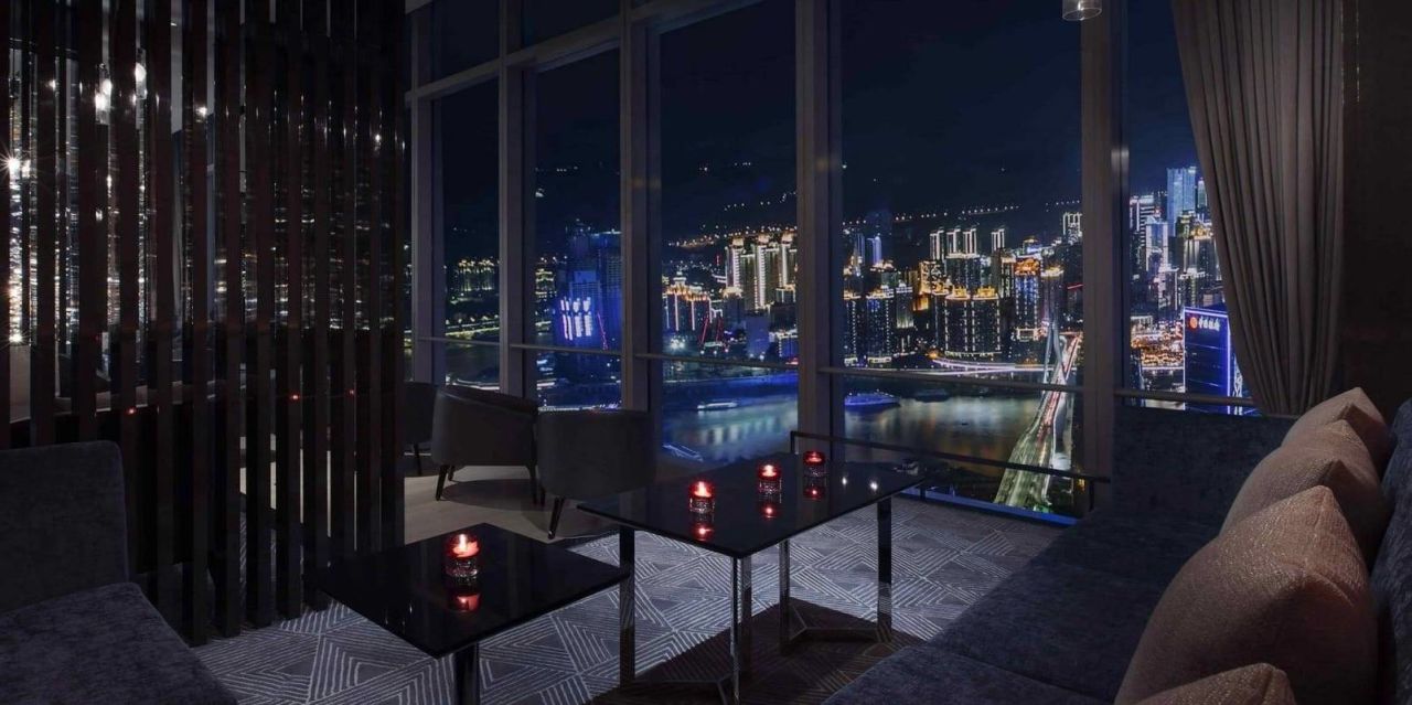 <strong>Niccolo Changsha, China: </strong>A luxury "sky hotel" lives up to its name by occupying the top floors of a 93-storey tower in the heart of the Chinese city of Changsha, the capital of Hunan Province.