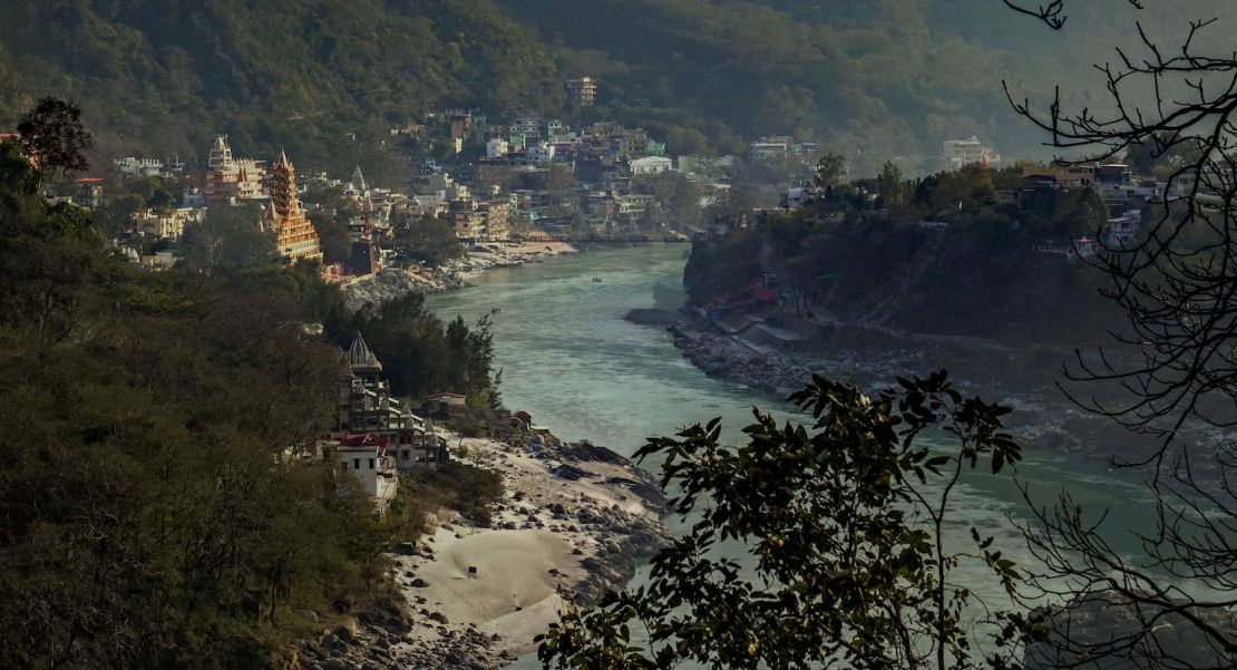 The Roseate Ganges sits in the Himalayan foothills. 