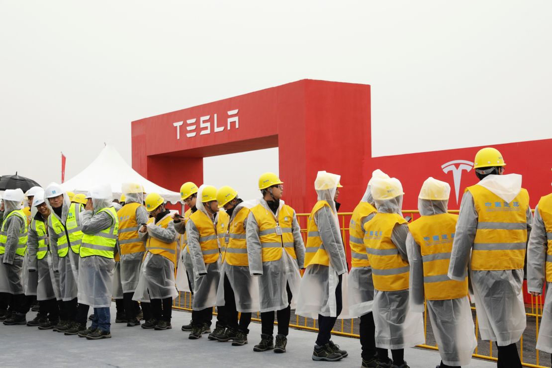Tesla is aiming to start production at its Shanghai Gigafactory by the end of this year. 