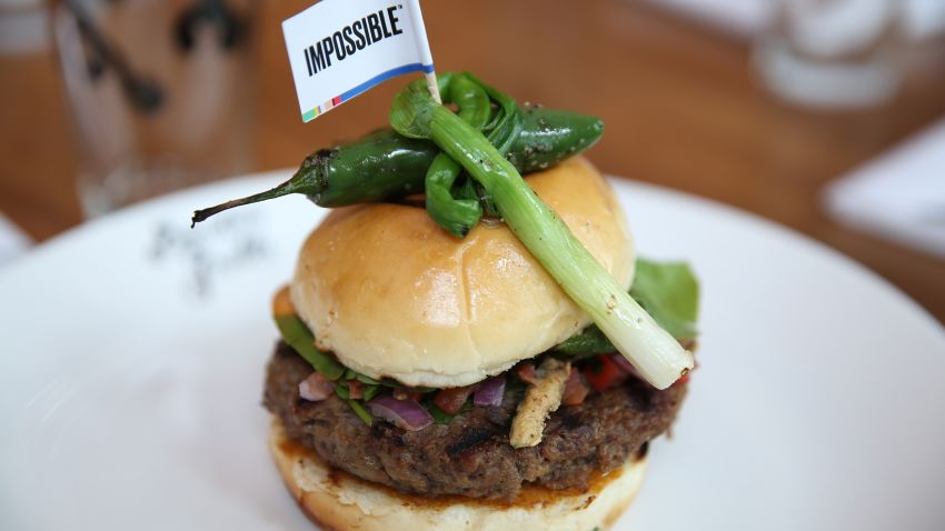 The Impossible Foods company has a new version of its Impossible burger.