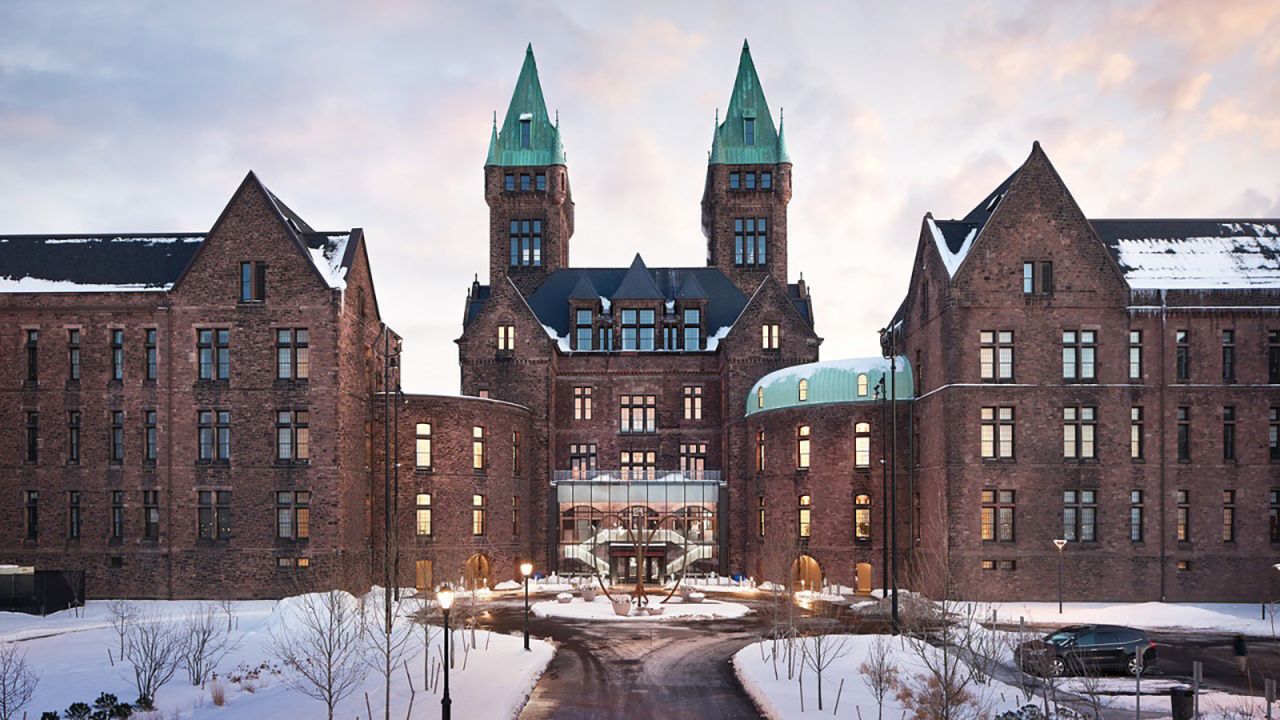 <strong>Hotel Henry: </strong>The two-night stay at a former mental facility turned hotel is an architecture lover's dream. Inside, art is also everywhere.