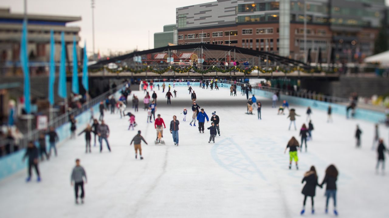<strong>Not stir-crazy: </strong>There's a case to be made for staying in and warm by a fire, but there's also something to be said about cold-weather activities, such as outdoor ice skating.