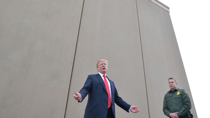 Trump asked the Pentagon to explore trench on the border, Pentagon advised against it | CNN Politics