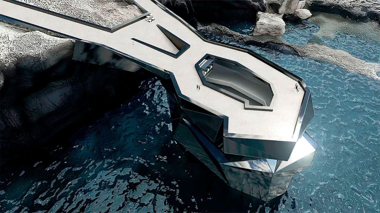The new concept is designed by Russian architect Svetozar Andreev.