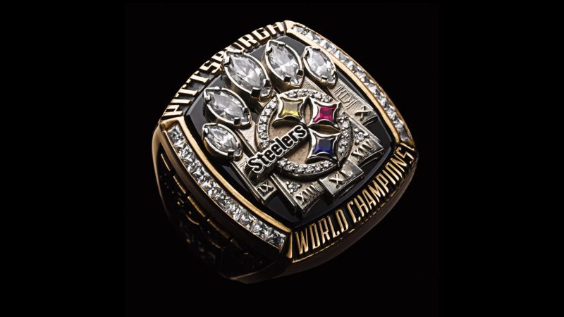 Pittsburgh steelers super hot sale bowl rings