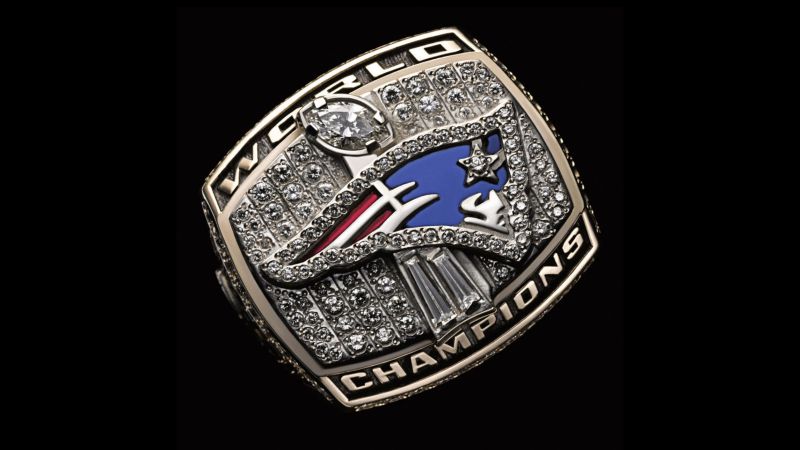 Patriots afc championship ring on sale 2017