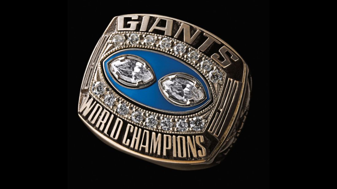 NFL New York Giants Super Bowl Championship Ring 1990