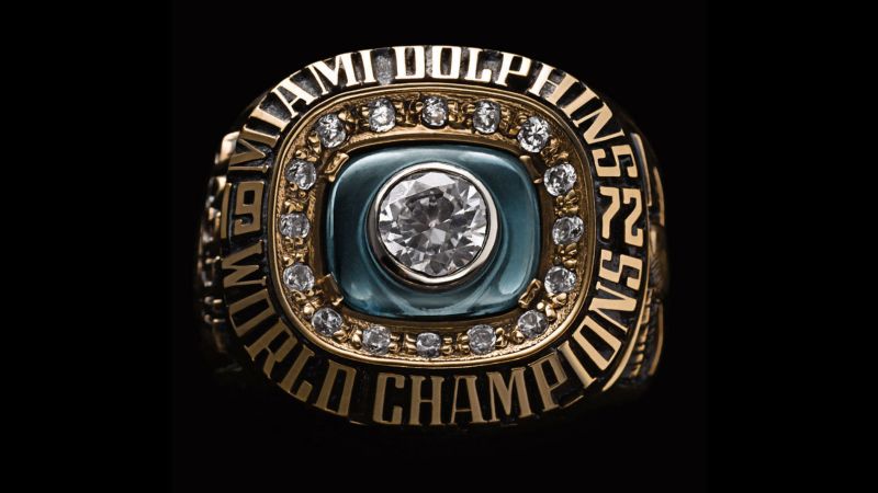 Miami dolphins deals championship rings