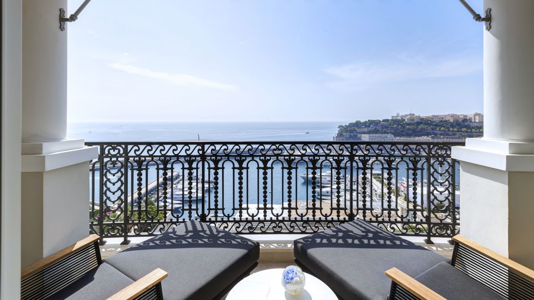 <strong>Terrace life: </strong>The renovation involved outfitting all of the Hôtel de Paris' rooms with terraces, so guests can enjoy relaxing views from the privacy of their suite.
