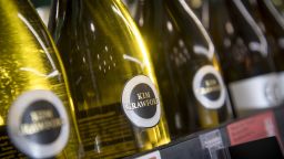 Bottles of Constellation Brands Inc. Kim Crawford Sauvignon Blanc wine sit on display for sale inside a BevMo Holdings LLC store in Walnut Creek, California, U.S., on Wednesday, Jan. 3, 2018. Constellation Brands Inc. is scheduled to release earnings figures on January 5. Photographer: David Paul Morris/Bloomberg via Getty Images