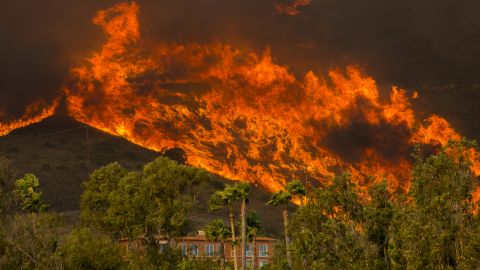 Wildfires hit California last year.
