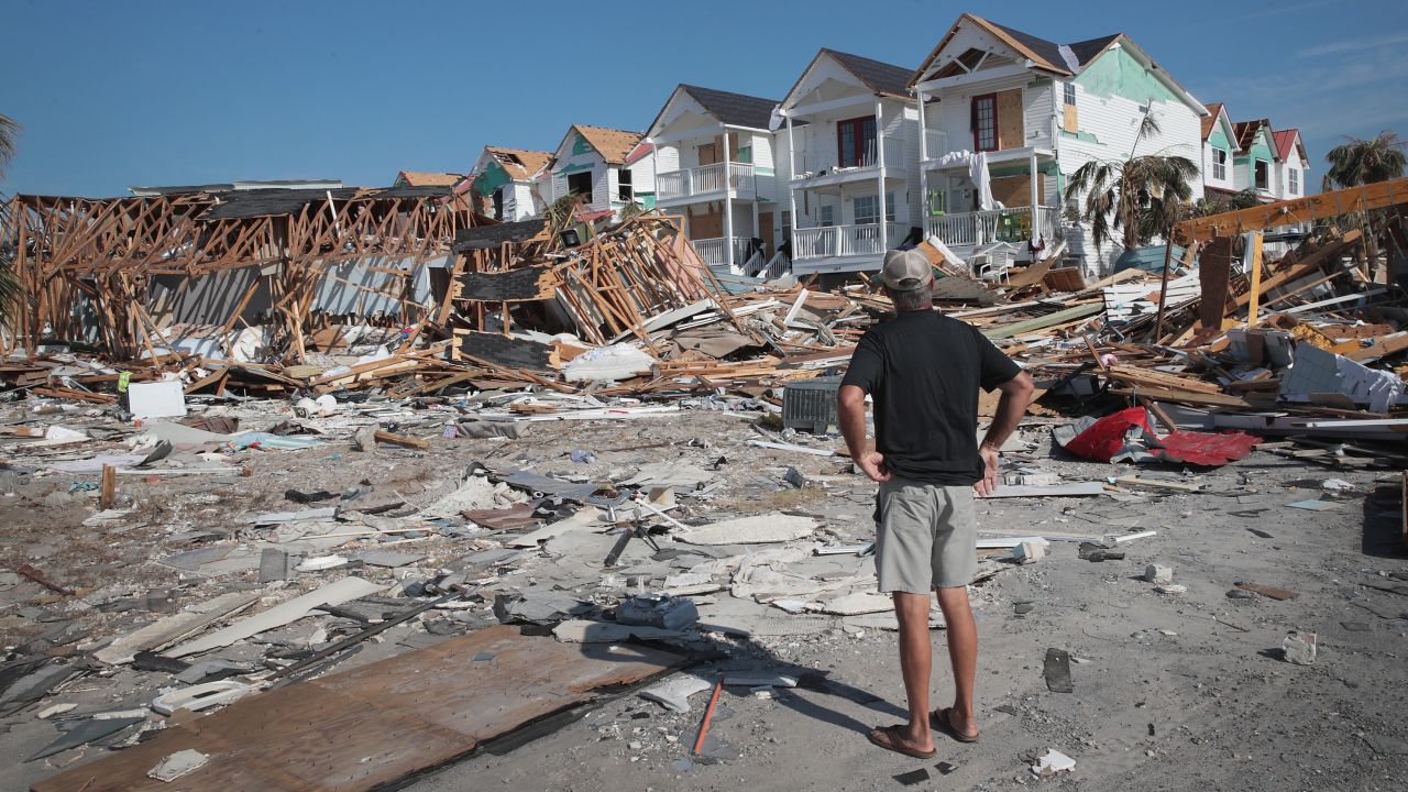 Hurricane Michael slammed into the Florida Panhandle in October.