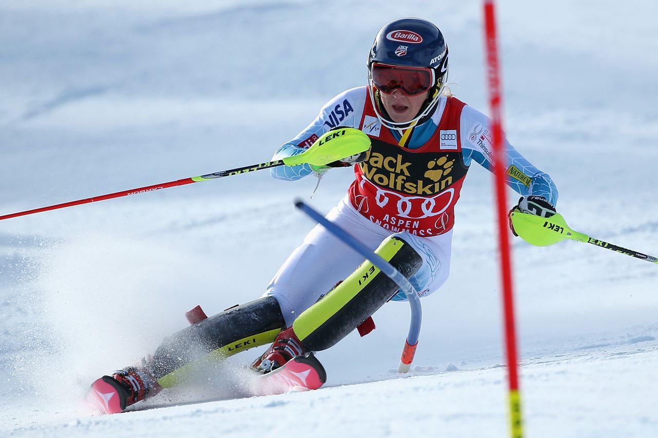 Following her Olympic success, the American won her third straight World Cup slalom crown in 2015. She also defended her slalom title at the 2015 World Championships.