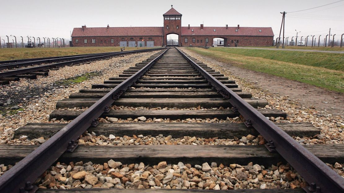 The remains of the victims were collected at Auschwitz-Birkenau concentration camp by a Holocaust survivor. 