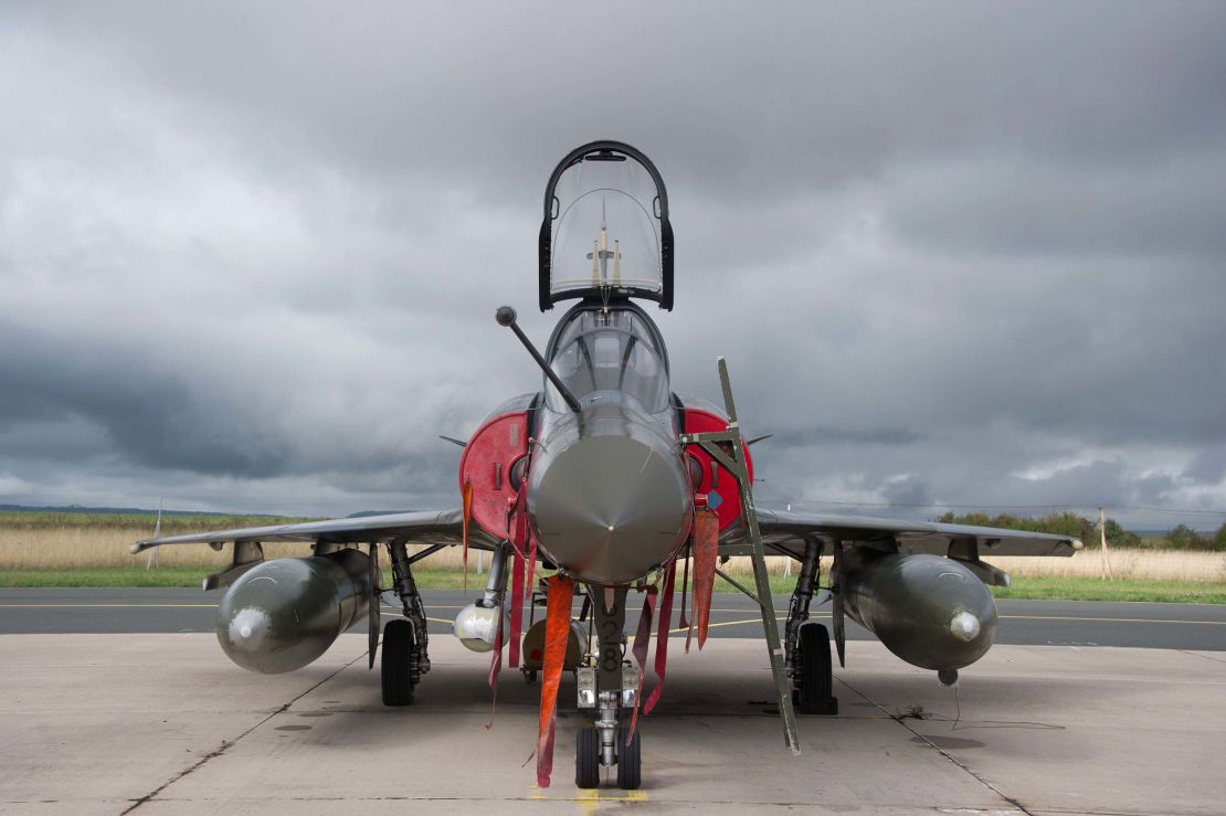 A Dassault Mirage 2000D jet fighter pictured at the Nancy-Ochey Air Base in 2015.