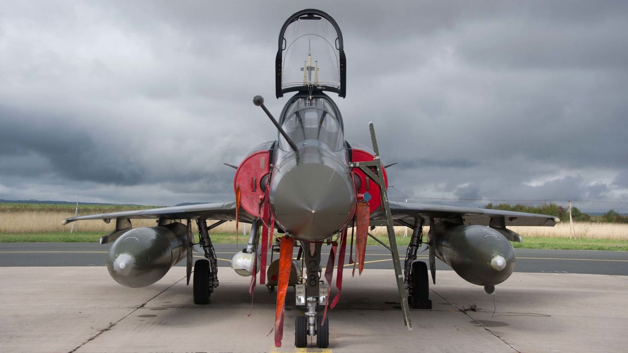 A Dassault Mirage 2000D jet fighter pictured at the Nancy-Ochey Air Base in 2015.