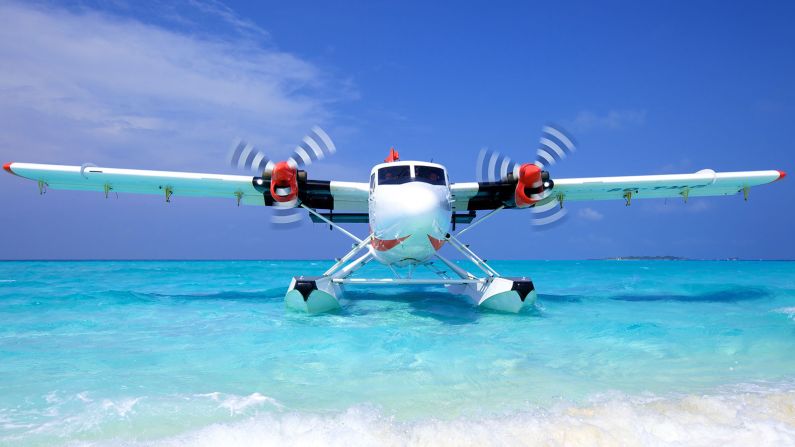 <strong>Ticket to paradise: </strong>The world's largest seaplane operator, Trans Maldivian has a fleet of 50 Twin Otter float planes flown by about 200 pilots.        