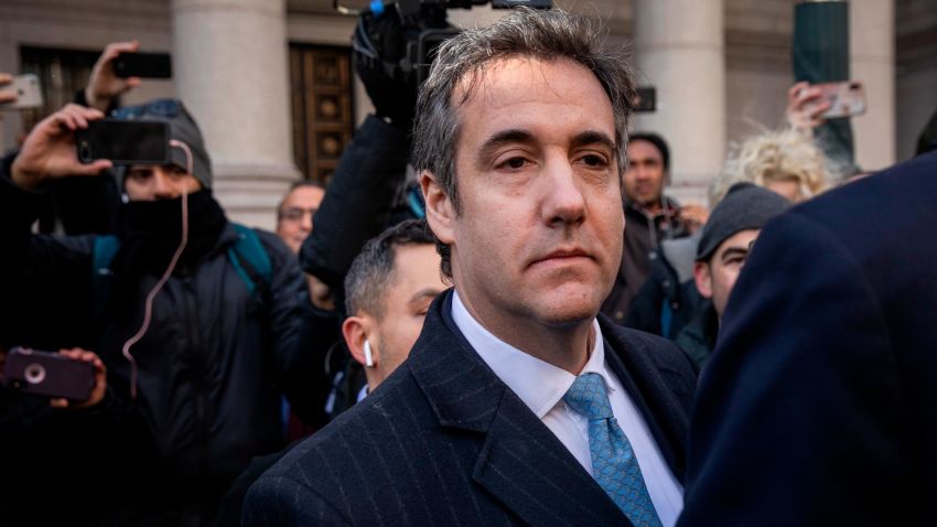 NEW YORK, NY - NOVEMBER 29: Michael Cohen, former personal attorney to President Donald Trump, exits federal court, November 29, 2018 in New York City. At the court hearing, Cohen pleaded guilty to making false statements to Congress about a Moscow real estate project Trump pursued during the 2016 presidential campaign. (Photo by Drew Angerer/Getty Images)