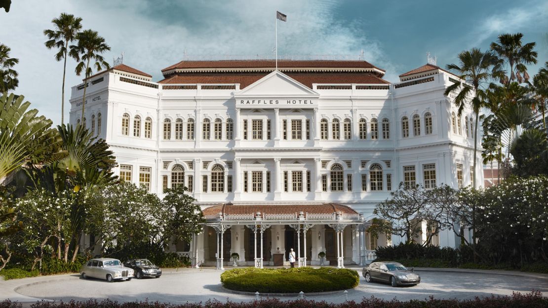 Raffles Hotel Singapore closed for a major restoration in December 2017. 