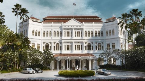 Raffles Hotel Singapore closed for a major restoration in December 2017. 