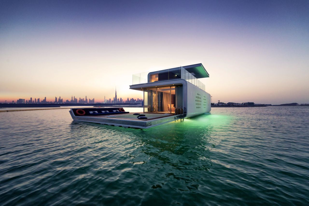 Sometimes the super rich need their own personal space -- like an island of their own. Developer Kleindienst is building a six-island mega resort called The Heart of Europe at "The World" development off the coast of Dubai. It includes dozens of Floating Seahorse villas with underwater bedrooms and bathrooms.