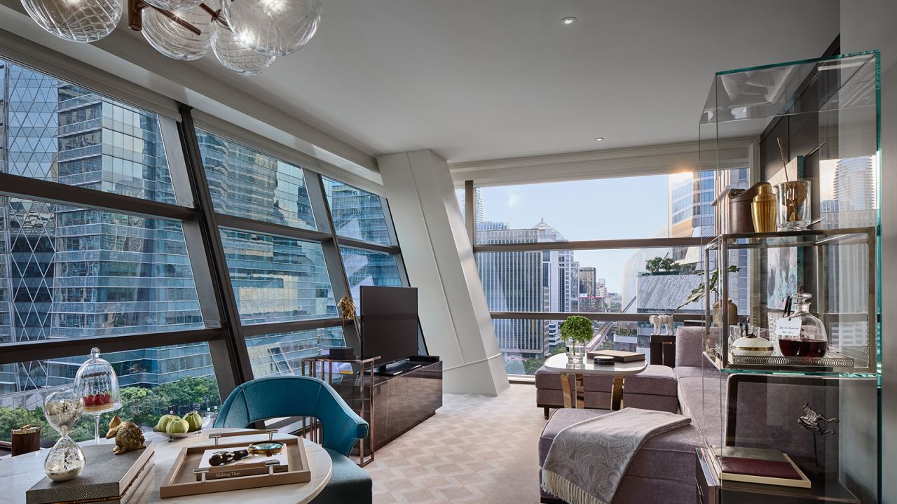 Rosewood Bangkok will offer  panoramic views of the city's skyline.