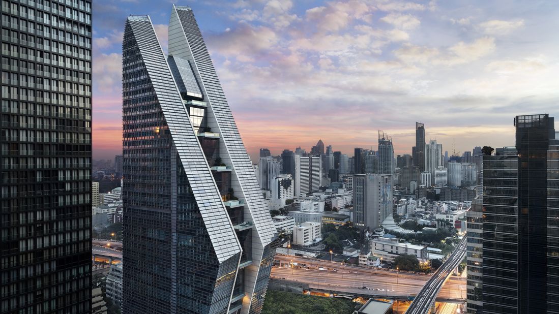 <strong>Rosewood Bangkok:</strong> In the heart of the central business district, Rosewood Bangkok will offer 159 guestrooms, including Pool Sky Villas with large terraces and private plunge pools. 