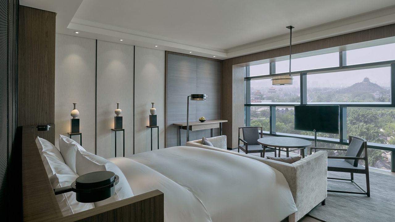 <strong>The PuXuan Hotel and Spa, Beijing: </strong>Set in the heart of the commercial district, this 116-room luxury property offers views across the Forbidden City. 