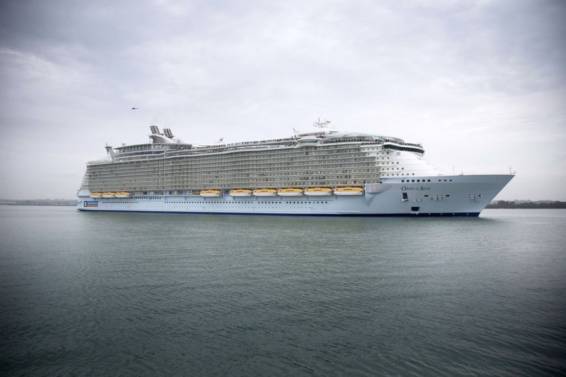 Royal Caribbean's Oasis of the Seas won for Best Ship Refurbishment. 