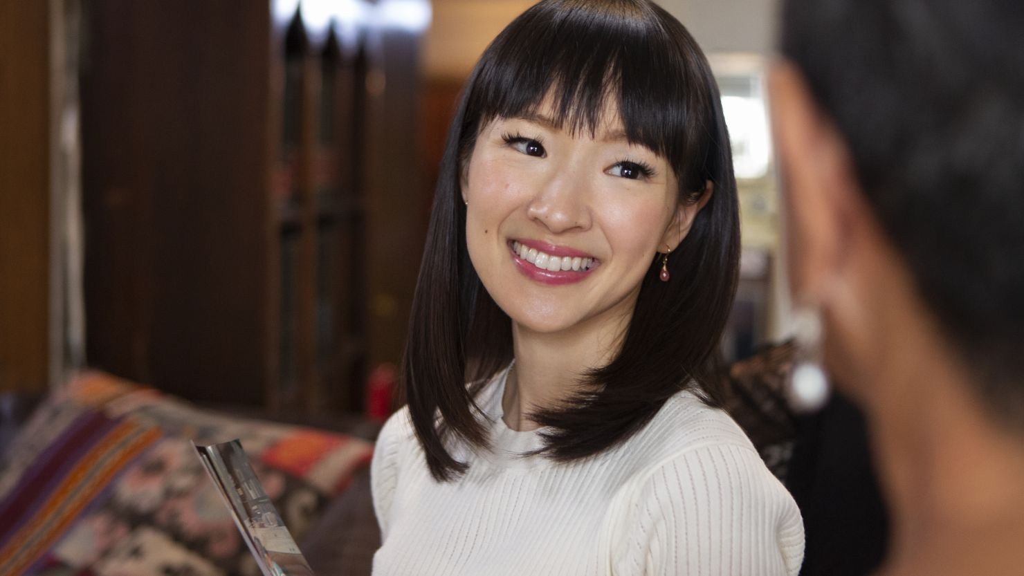 Marie Kondo is ok with a little mess