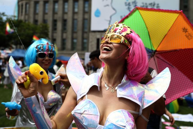 "Compared to the past, drag culture exists in more diverse forms for both men and women, and now we have drag queens performing on stage at (the annual) Queer Culture Festival," said Yang.