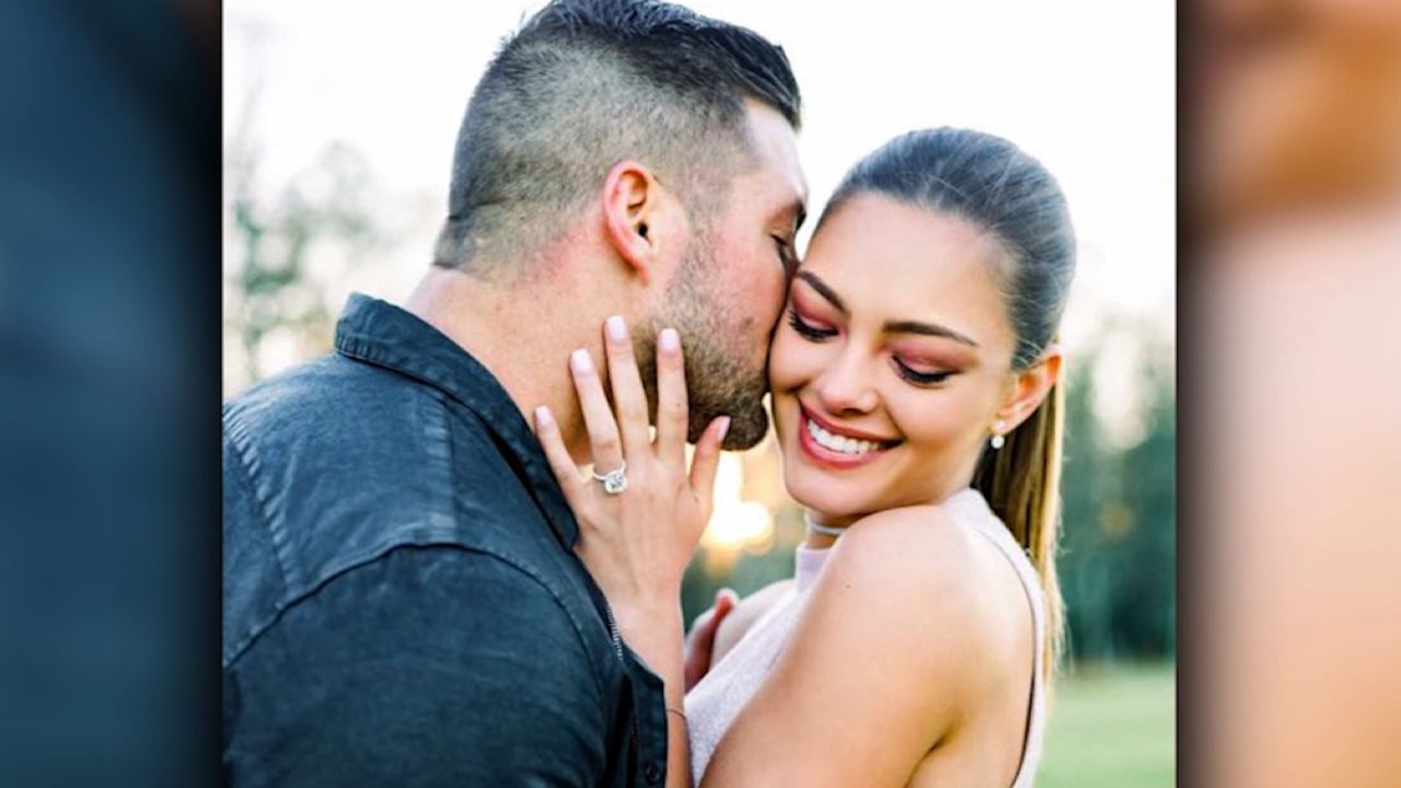 Tim Tebow and Demi-Leigh Nel-Peters engaged