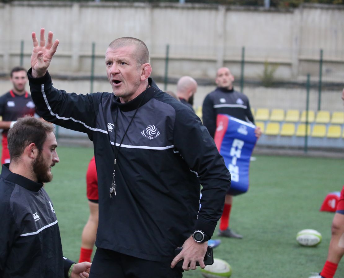 Graham Rowntree is enjoying his time as a forwards coach with Georgia.