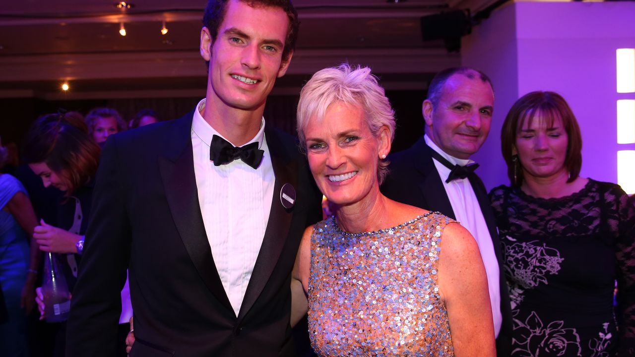 Murray poses with his mum, Judy. He has spoken about his childhood growing up surrounded by women