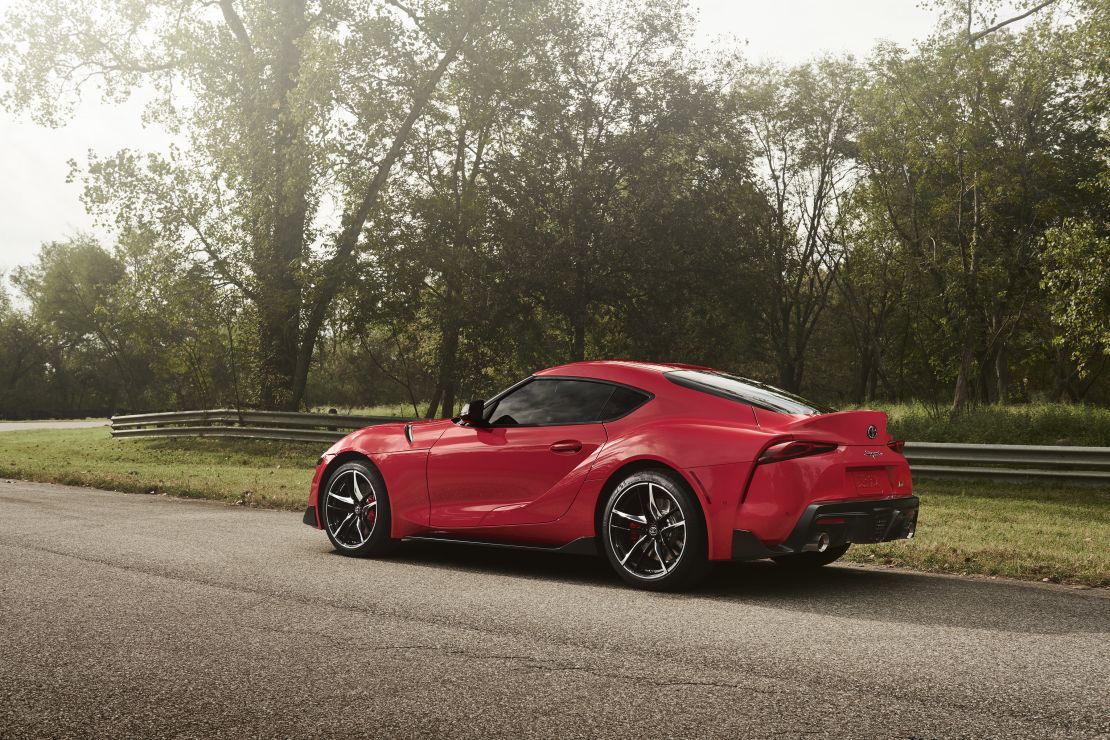 The Supra's top speed will be 155 miles an hour.