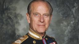 HRH Prince Philip, Duke of Edinburgh, wearing his military dress uniform, circa 1990. (Photo by Terry O'Neill/Iconic Images/Getty Images)