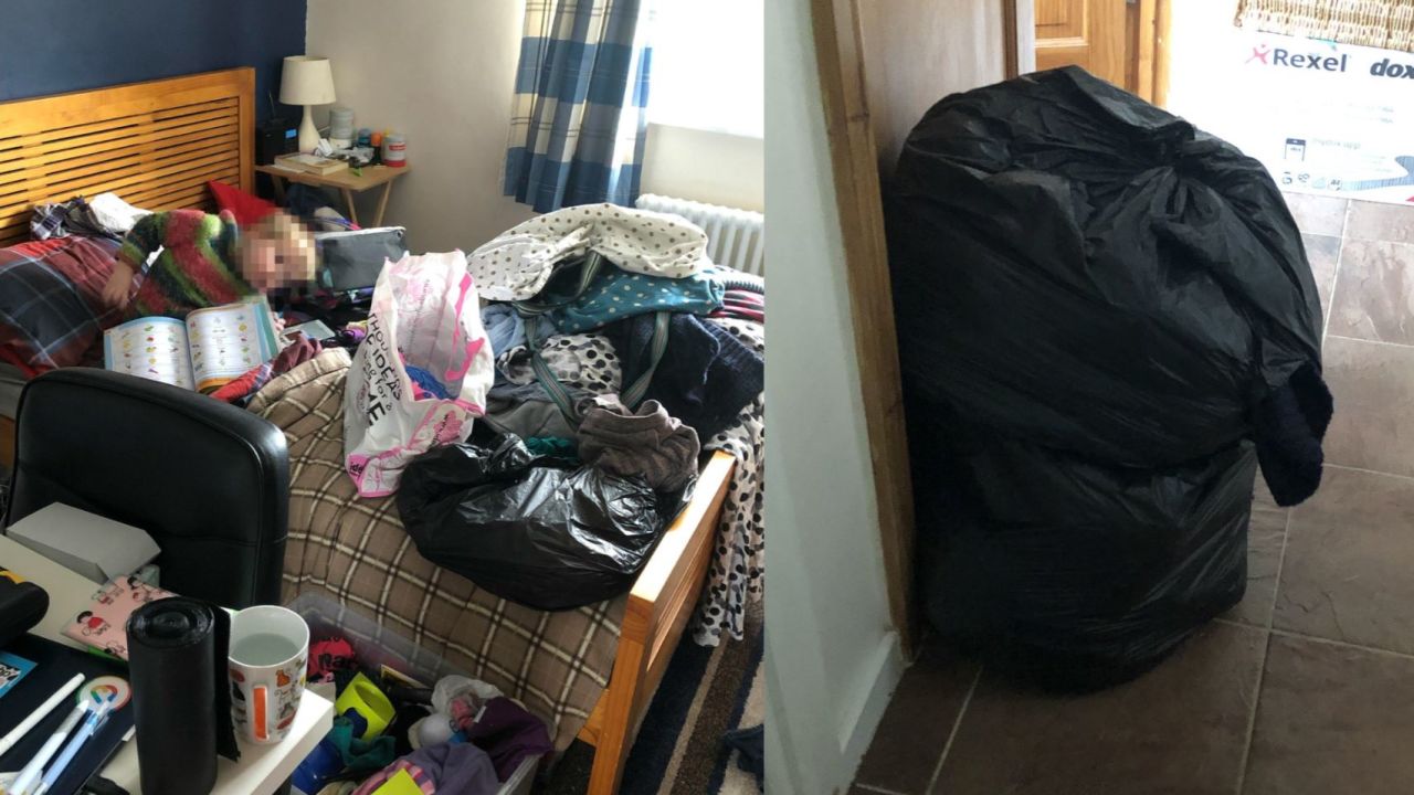 "It's definitely worth giving #KonMari a go," tweeted Hannah Johnson, along with an impressive before and after.  
