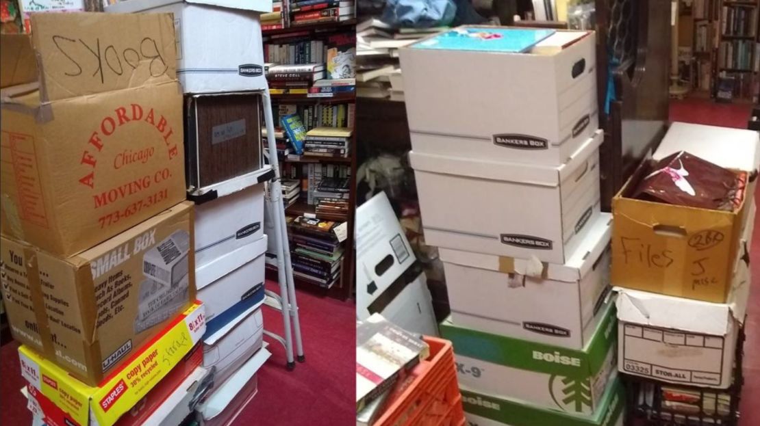 "Because Marie Kondo's TV show on cleaning has begun running on Netflix, we took in a month's worth of books in 2 days," Ravenswood Books posted on Facebook. "The good news is, we have a LOT of new books. The bad news is, we need a nap! Phew!" 