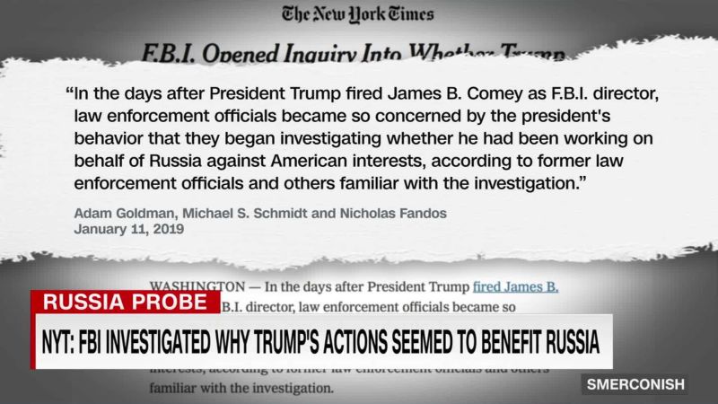 The Fbis Investigation Into Trump And Russia Cnn 