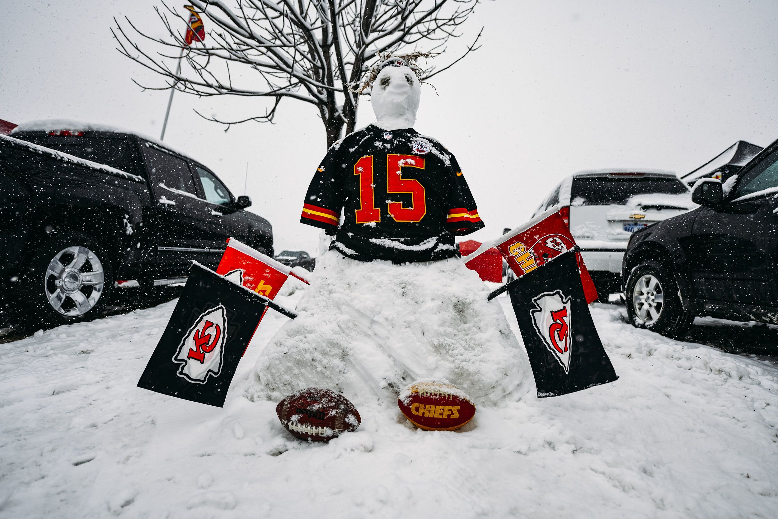 Winter storms are snow problem for Kansas City Chiefs fans