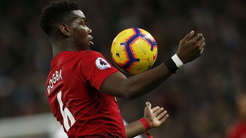 Manchester United's French midfielder Paul Pogba is expected to play against PSG.