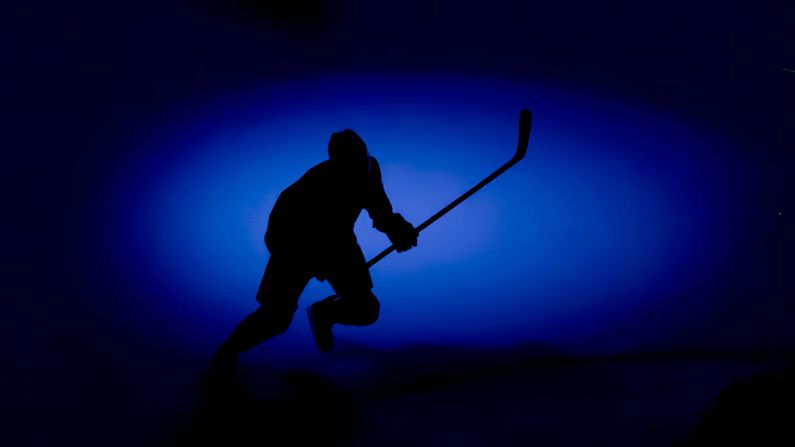 A member of the Boston Bruins takes the ice before the game between the  Bruins and the Washington Capitals at TD Garden in Boston on January 10.